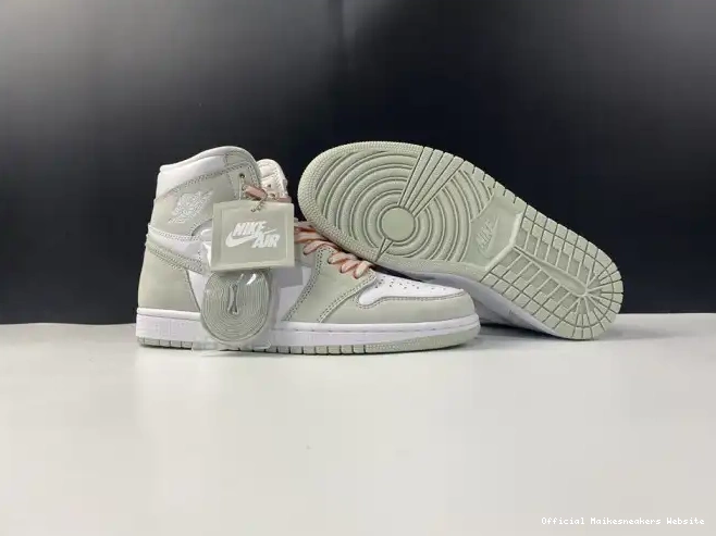 Official Maikesneakers Air High CD0461-002 Jordan 1 Seafoam OG 0520
